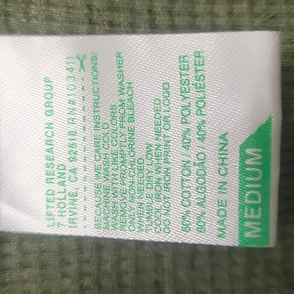 Lrg NATURAL DOWN HENLEY Thermal - Men's - Picture 8 of 8